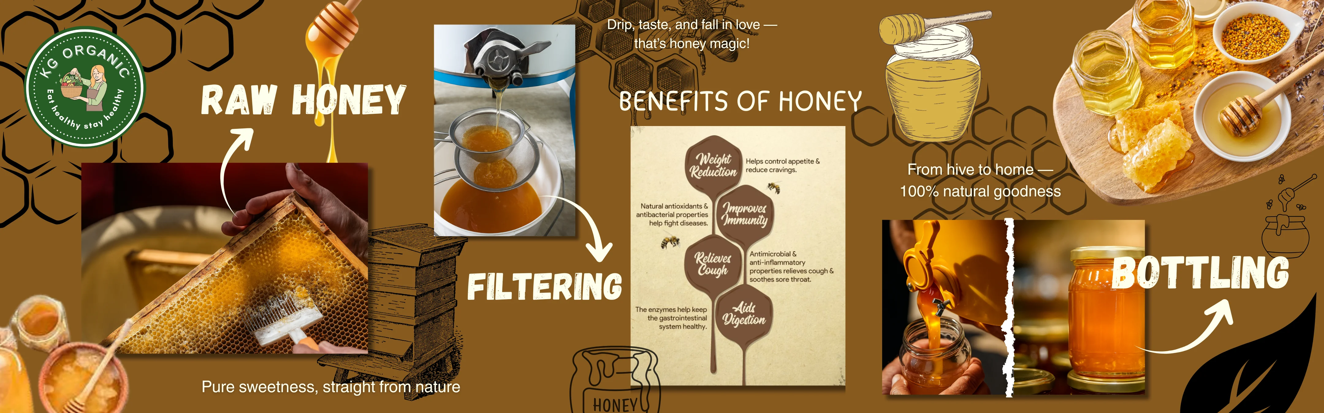 Raw honey